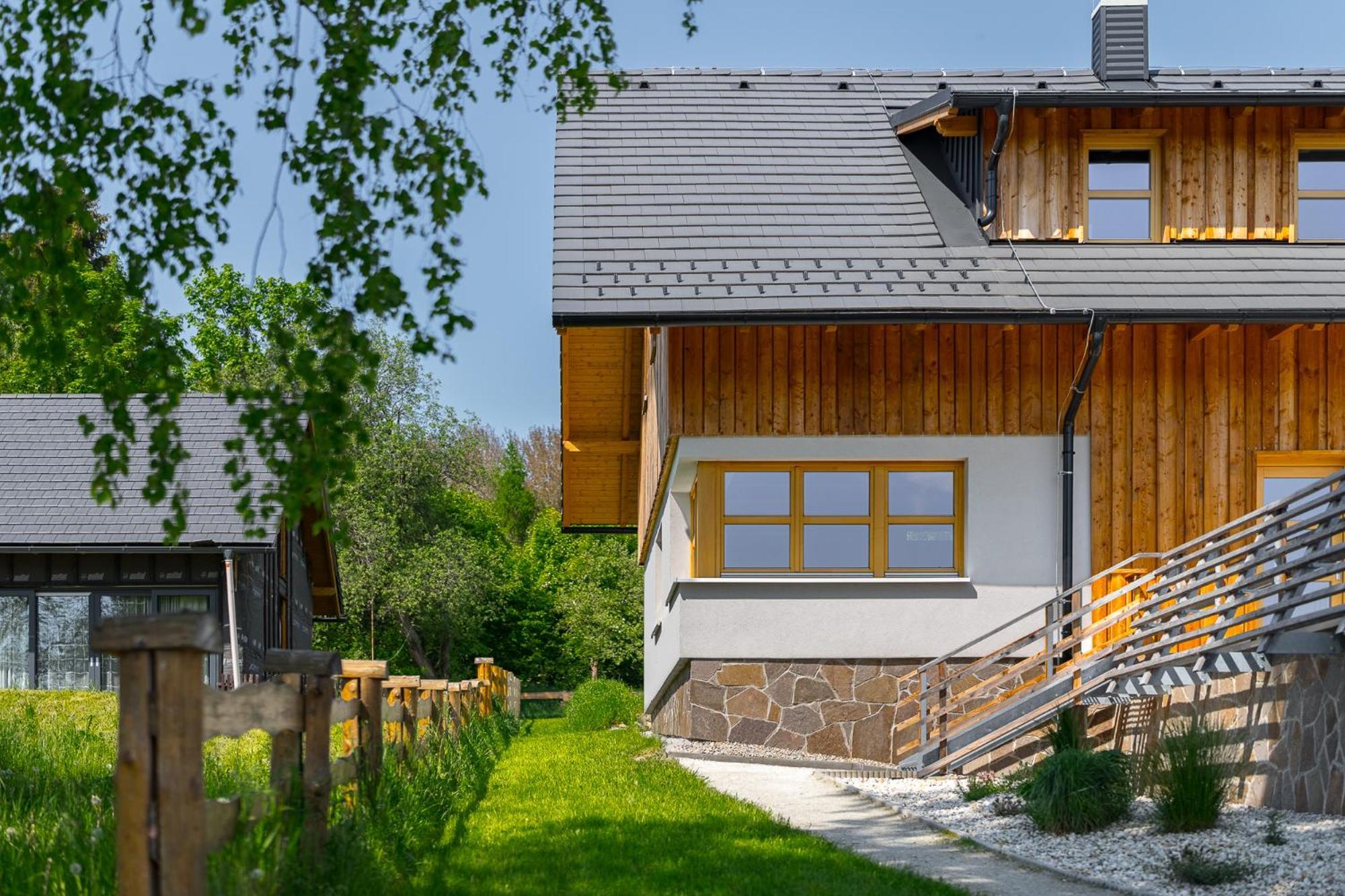 Gabreta Apartments Stachy Bagian luar foto